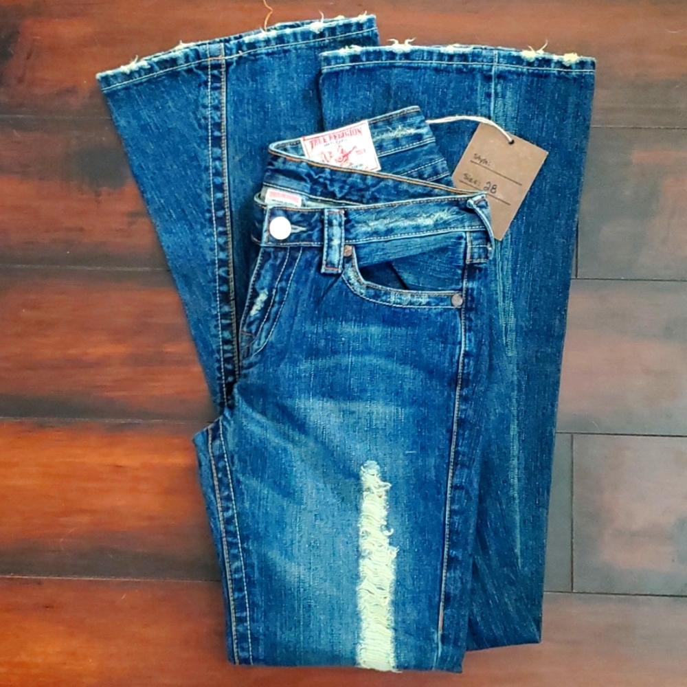 Women's NWT 'True Religion' Jeans sz 28x33